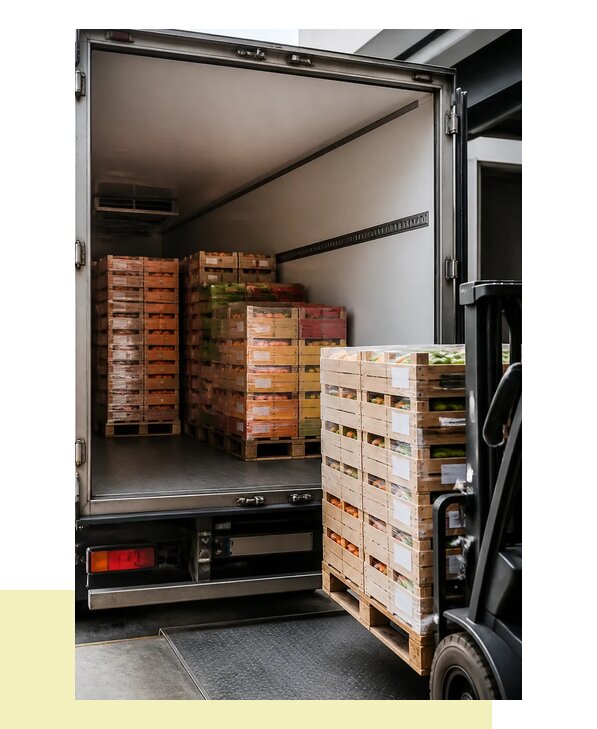 Перевозка сельхозпродукции на паллетах с доставкой в Усть-Илимск